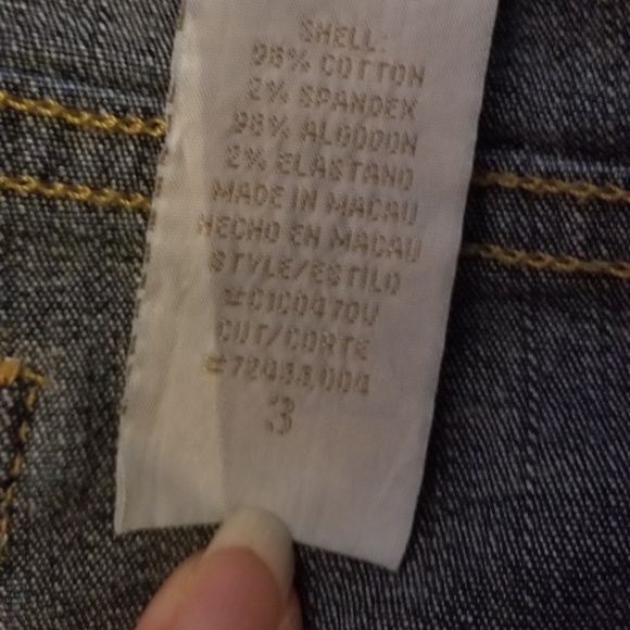 **SOLD** Baby Phat Embellished Crop Jeans - Picture 6 of 8